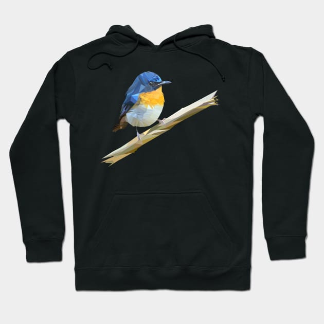 Bird on a branch Hoodie by AdWear